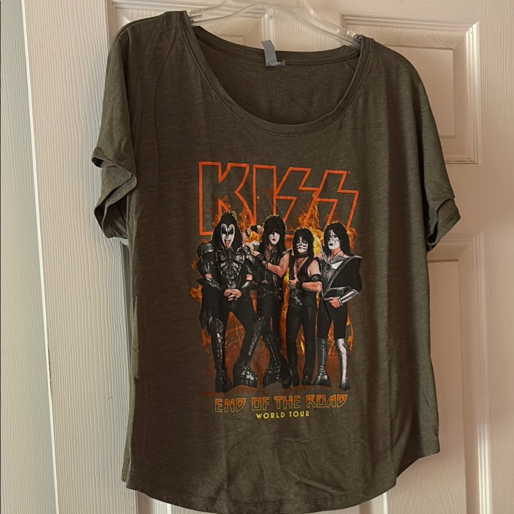 KISS Band Graphic Tee